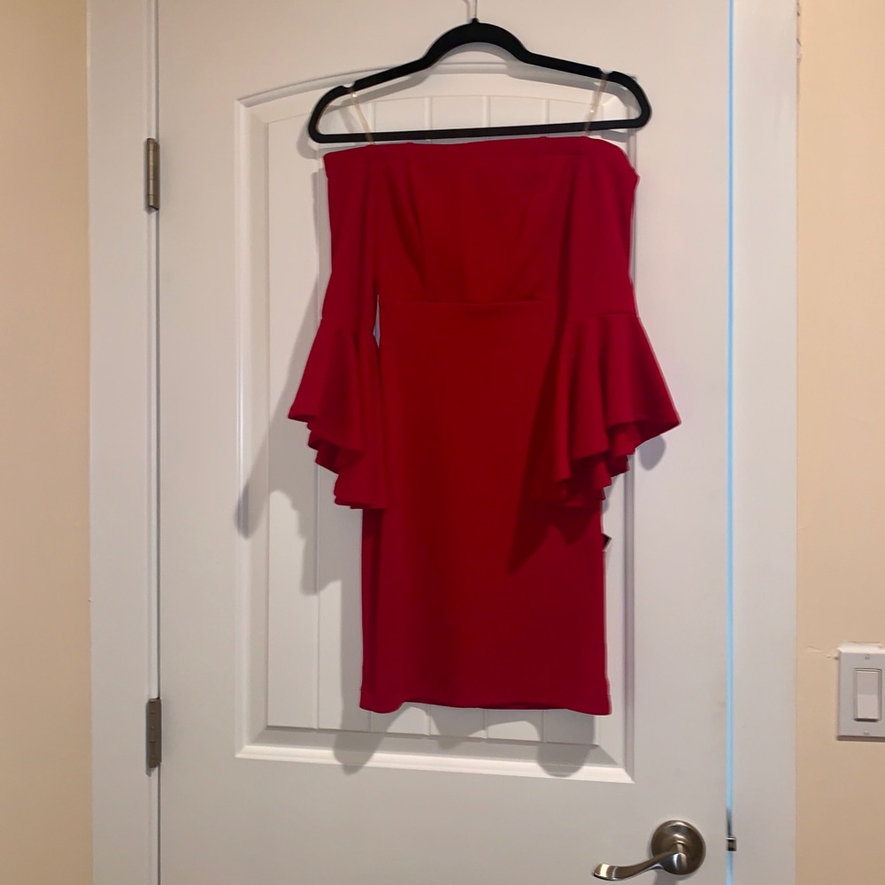 Red dress